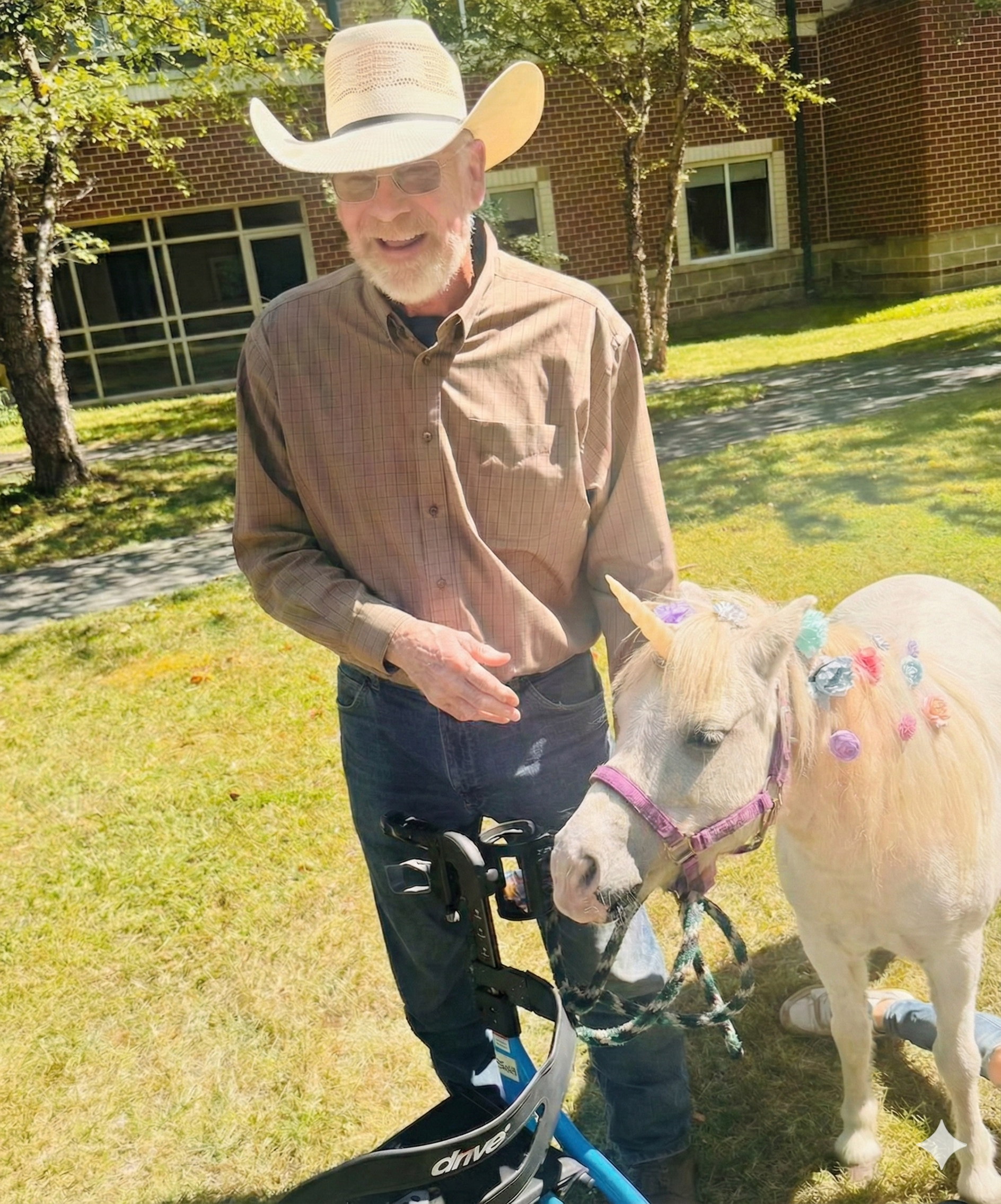 Cowboy Barry and Horse